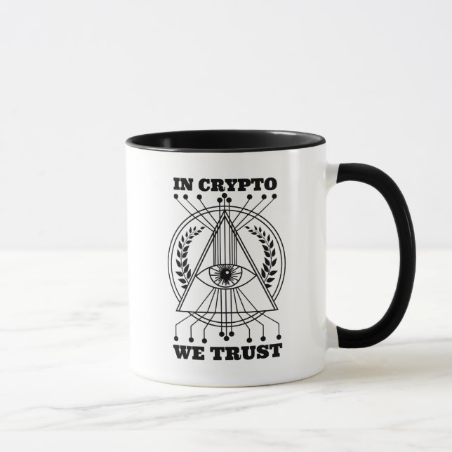 In Crypto We Trust Mug (Right)