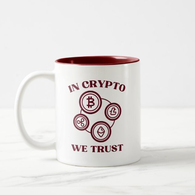 In Crypto We Trust Mug (Left)