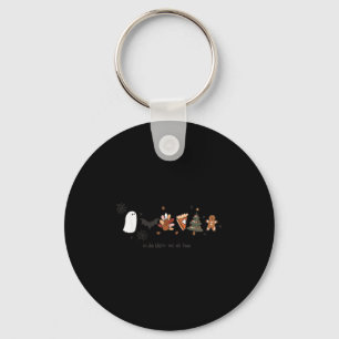 In Da Clerb We All Fam Halloween Thanksgiving Chri Key Ring