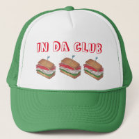 In Da Club Turkey Club Sandwich Funny Foodie Diner