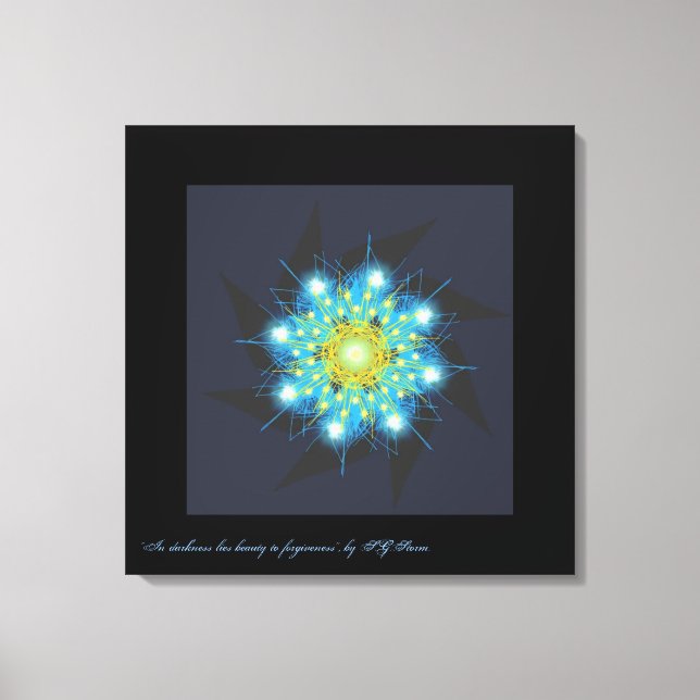 In Darkness Canvas Print (Front)