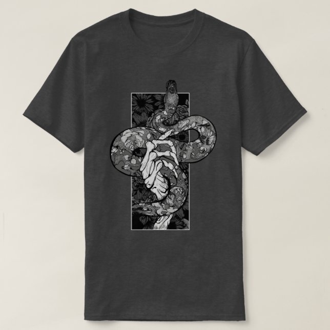 In deaths grip T-Shirt (Design Front)