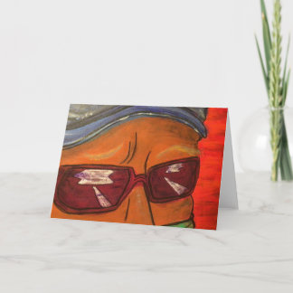 In Deep Thought Thank You Card