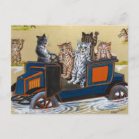 In Deep Water by Louis Wain