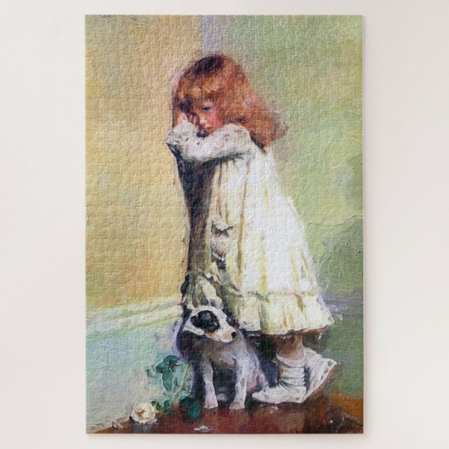 In Disgrace Vintage Oil Painting Masterpiece Jigsaw Puzzle (Vertical)