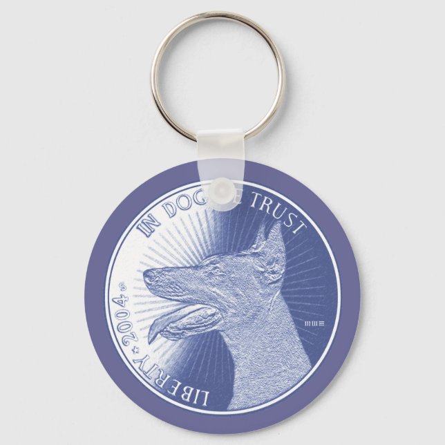 In Dog Key Ring (Front)