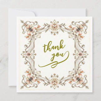 in eternal thanks thank you card