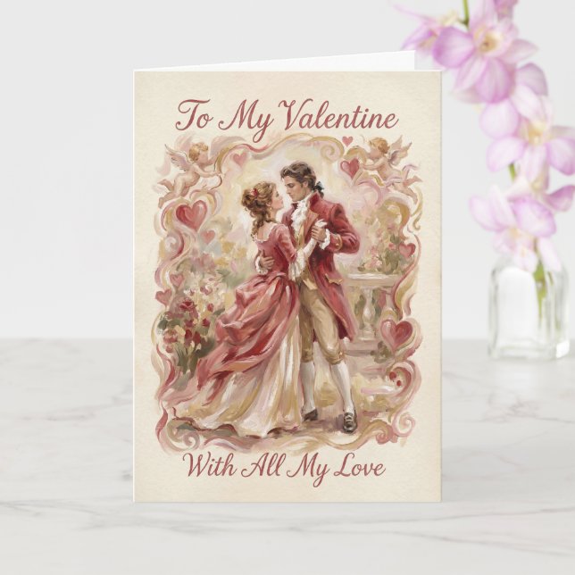 In Every Lifetime Valentine Card (Orchid)