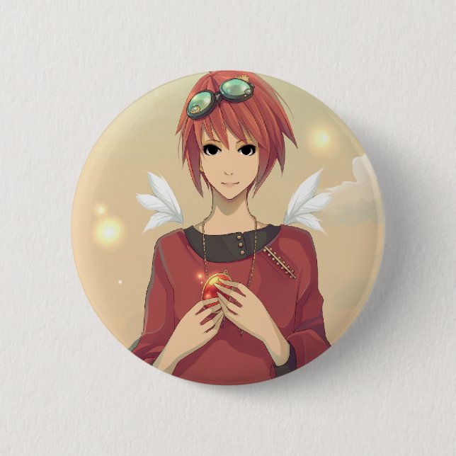 In Fang + Thief 6 Cm Round Badge (Front)