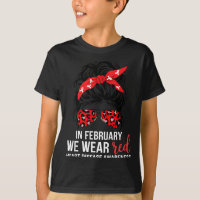 In February We Wear Red Chd Heart Disease Awarenes