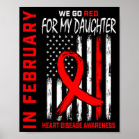 In February We Wear Red Daughter Heart Disease Awa