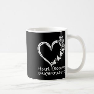 In February We Wear Red Heart Disease Awareness Coffee Mug