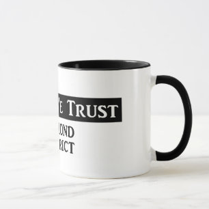 "In Fog We Trust" - Ringer Mug B&W