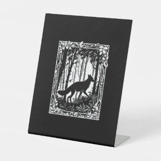 In Forest Cottagecore Goblincore Forestcore Aesthe Pedestal Sign