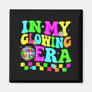 In glowing era retro colourful quote group team ti magnet