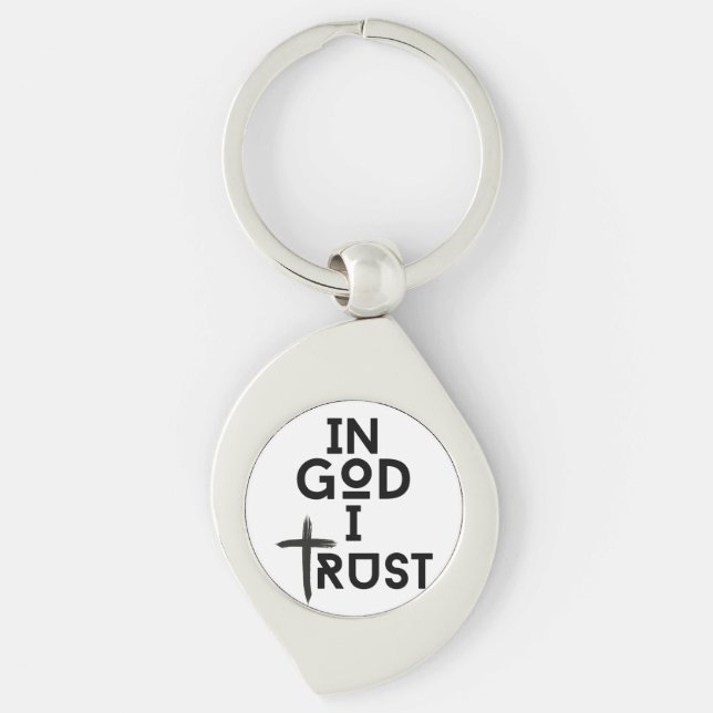 In God I Trust Key Ring (Front)