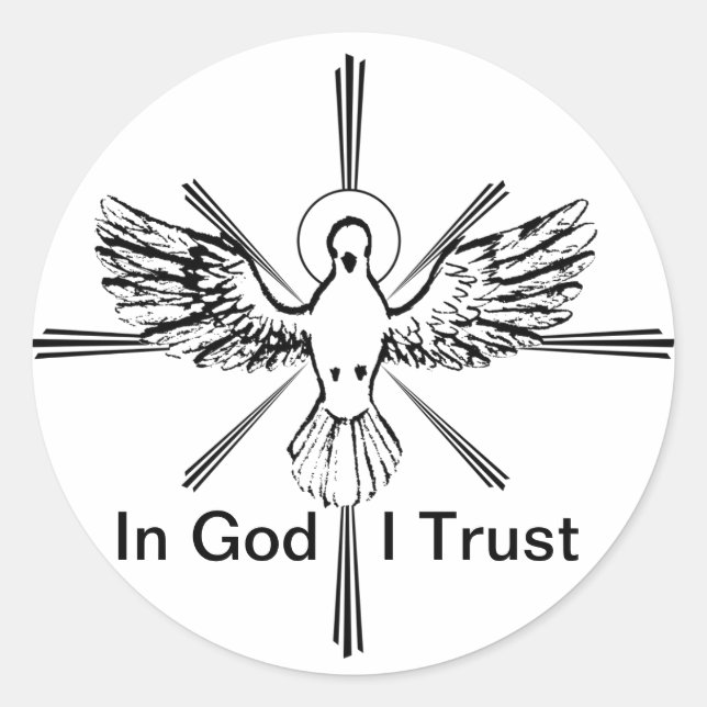 In God I Trust Sticker (Front)