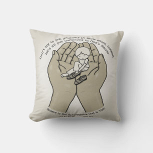 In God’s Hands Cushion