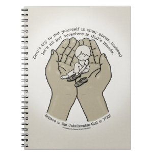 In God’s Hands Spiral Notebook