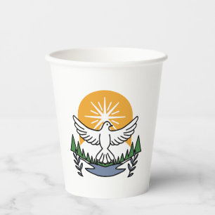 In God’s Spirit We Rise – Faith and Freedom Paper Cups