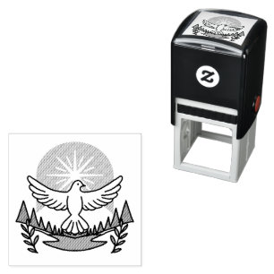 In God’s Spirit We Rise – Faith and Freedom Self-inking Stamp