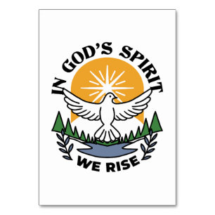 In God’s Spirit We Rise – Faith and Freedom Table Number