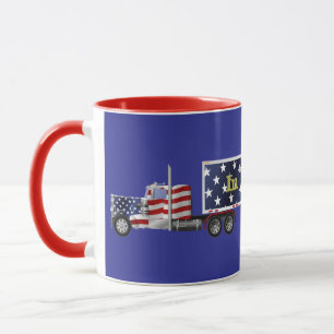 In God We Trust Big Rig Truck Mug