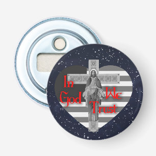 In God we Trust Bottle Opener