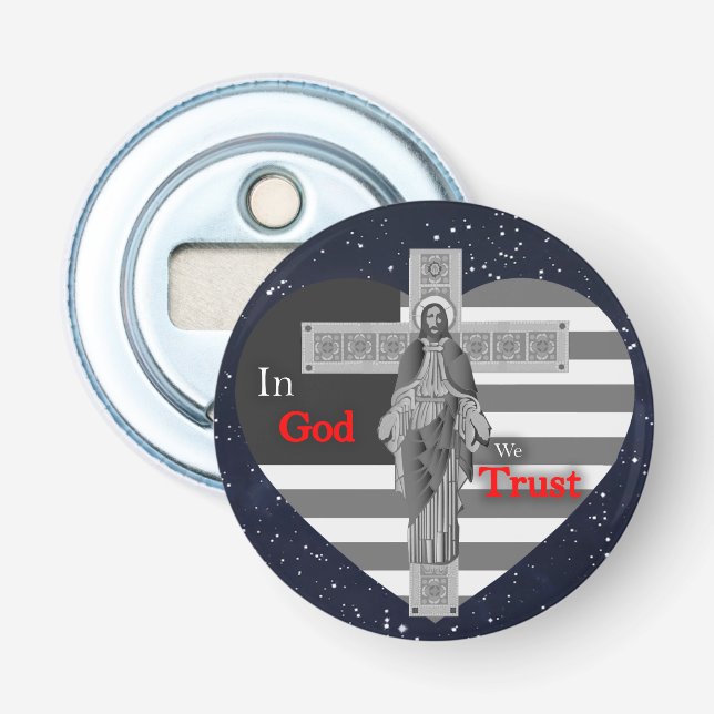 In God we Trust Bottle Opener (Front)