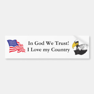 In God We Trust Bumper Sticker