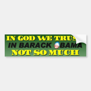 In God We Trust Bumper Sticker