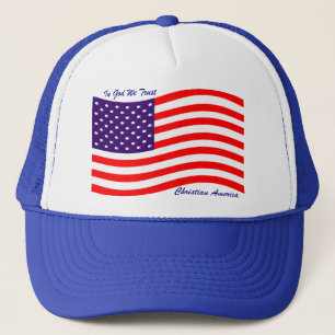 In God We Trust ~ Christian America Trucker Hat