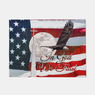 in God We Trust Doormat Rug