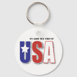 In God We Trust Key Ring