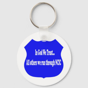 In God We Trust Keychain