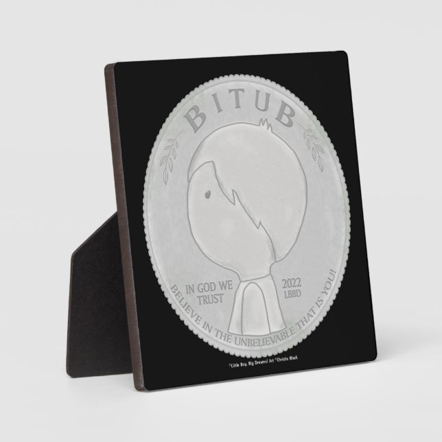 In God We Trust Plaque (Front)