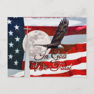 In God We Trust Post Card