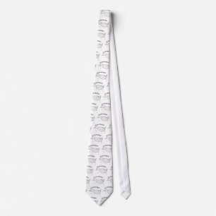 In God We Trust with US outline Tie