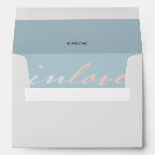 in God's love Wedding Invitation Envelope