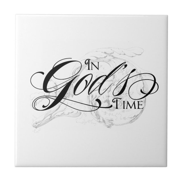 In God's Time Tile (Front)