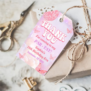In Her Birthday Era Birthday Party Gift Tags