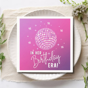 In Her Birthday Era, Era Party, Eras Party Napkin