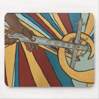 In His Hands Mouse Pad