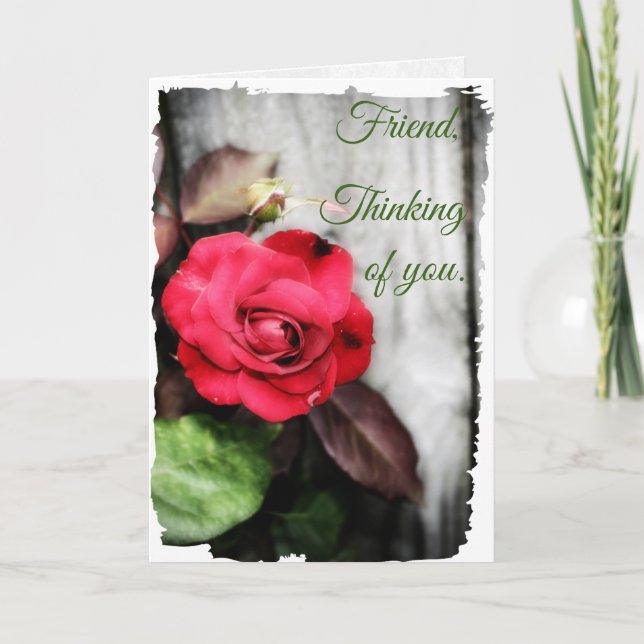 In His Loving Care Note Card (Front)