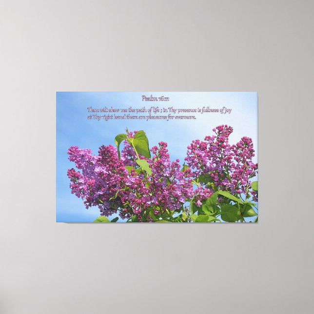 In His Presence Canvas Print (Front)