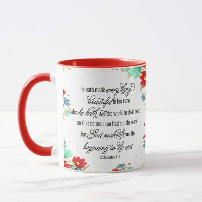 In His time Coffee Mug (Left)