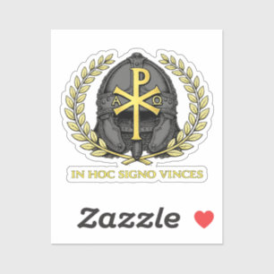 In Hoc Signo Vinces Roman Chi-Rho Helmet