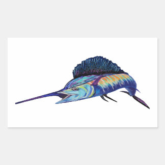 IN HOT PURSUIT RECTANGULAR STICKER
