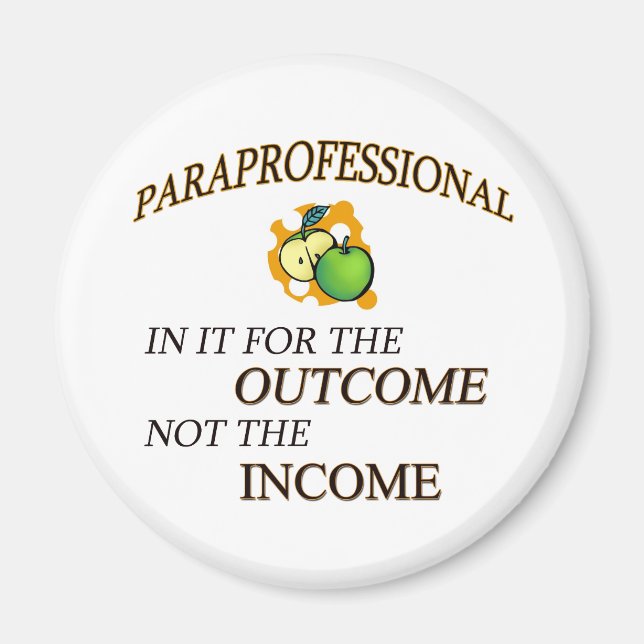 In it for the outcome copy magnet (Front)