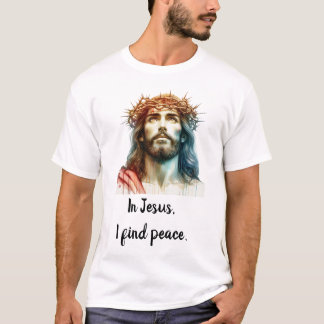 In Jesus, I find Peace Royal Luxury T-Shirt 